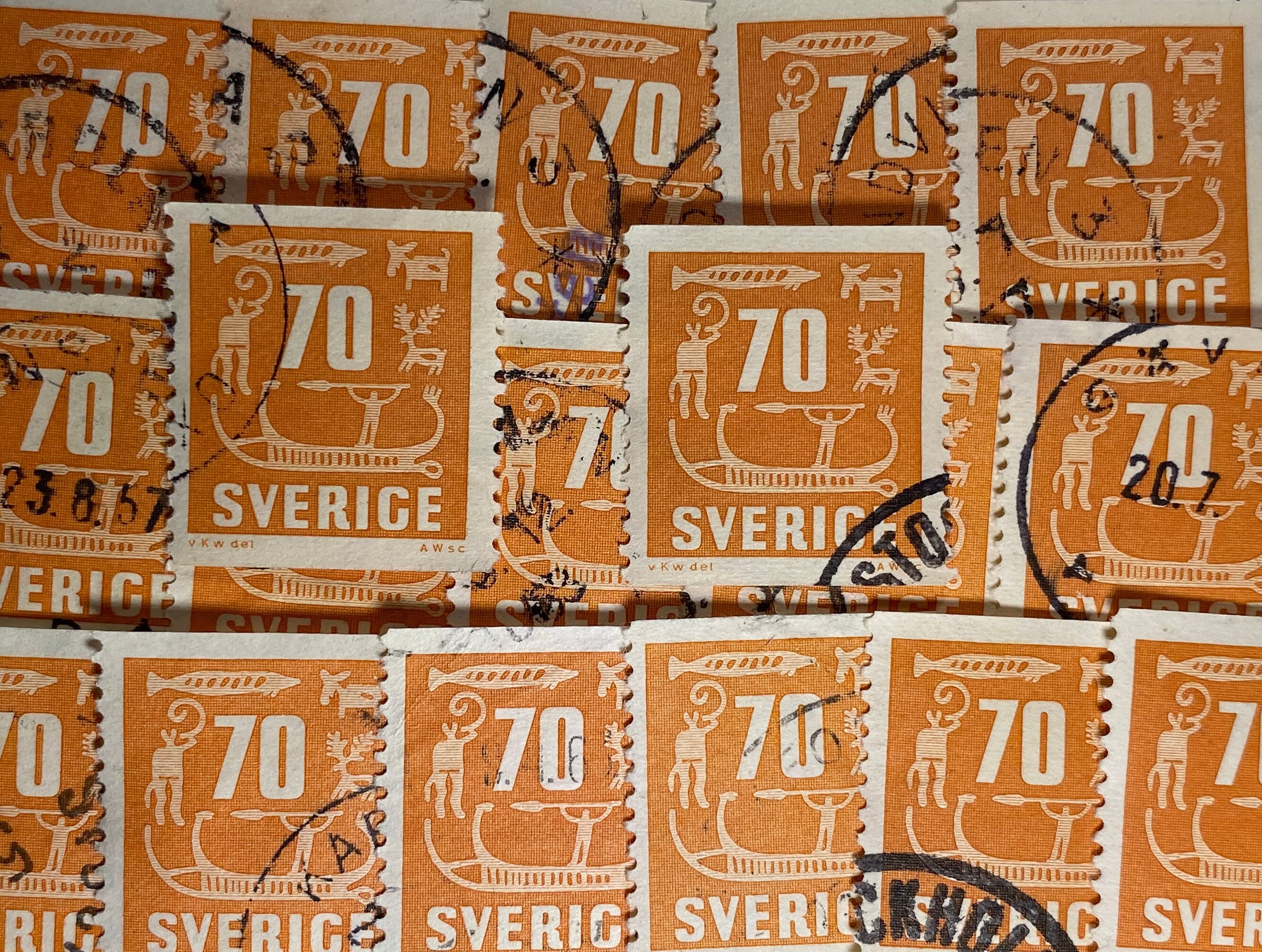 74022セール現品限　外国切手　スウェーデン発行風景ブックレット建築物凹版 74022セール現品限 外国切手 スウェーデン発行風景ブックレット