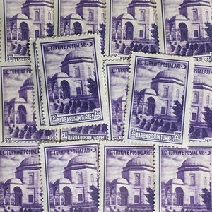 Stamp Art, Mesquita, 40 Pará, Turquia, selos de hortelã