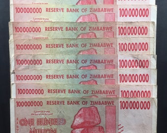 Zimbabwe Currency  Etsy