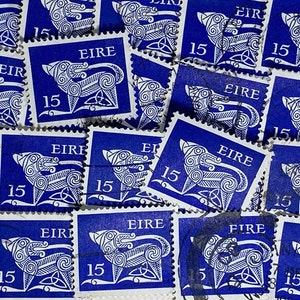 Stamp Art, Mythical Creatures, 15 cent, Ierland, Ierland, gebruikte postzegels