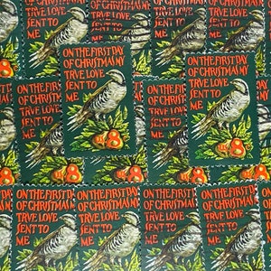 Arte de sellos, Primer día de Navidad, Pájaro, EE. UU., 8 centavos, sellos usados