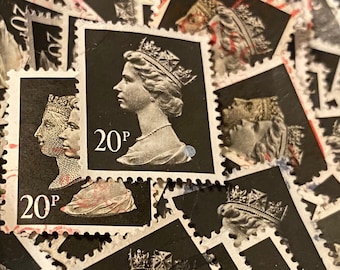 イギリス女王エリザベス2世 1952年 4ペンス切手（希少） - Etsy 日本