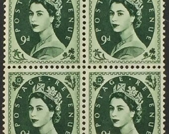 3368 外国切手 イギリス 2005年ワイルディング城 エリザベス女王像 凹版 エリザベス2世ワイルディング女王の切手、未使用の英国切手4枚 - Etsy 日本