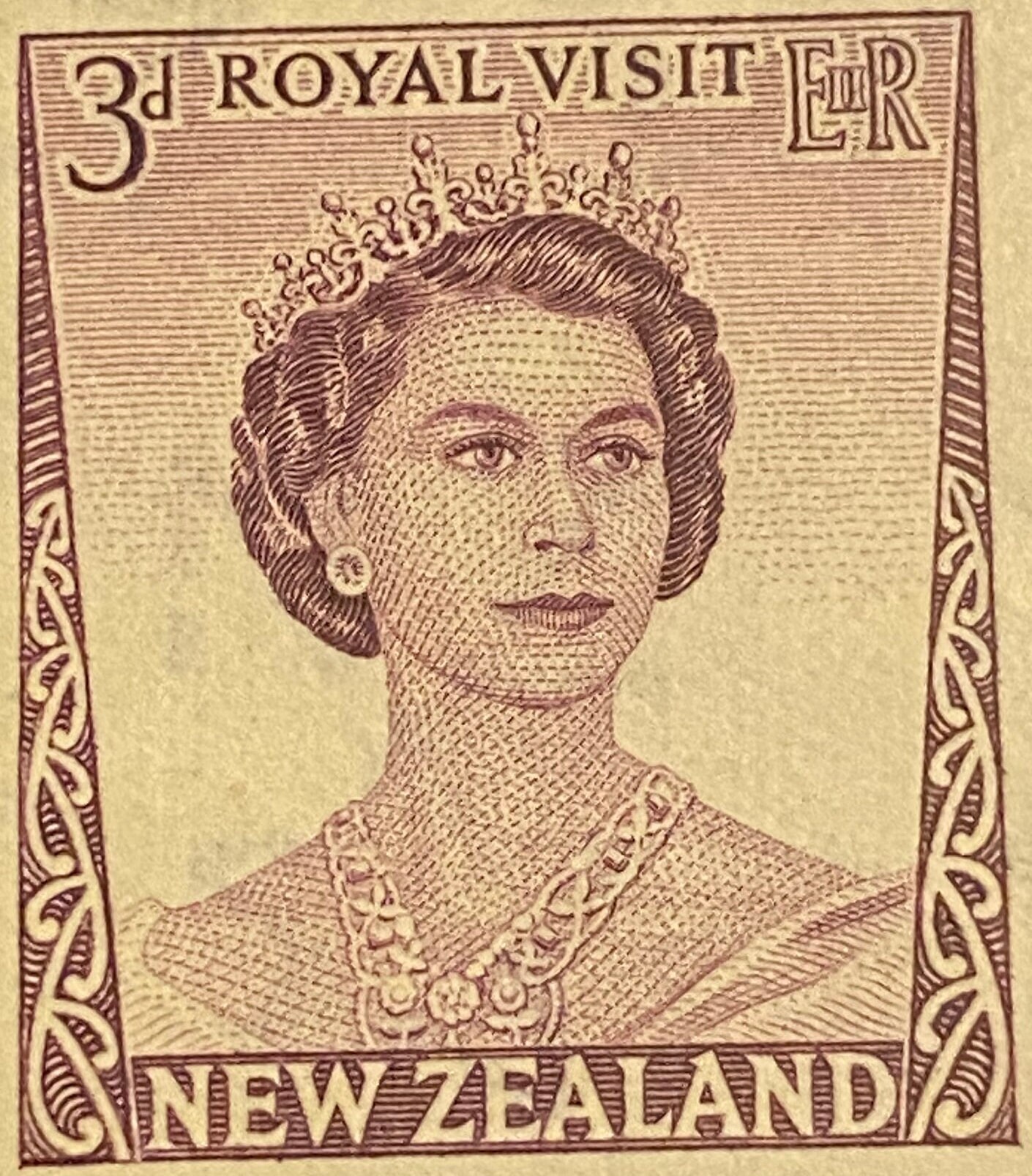 ニュージーランド、エリザベス2世女王、造幣局切手、王室訪問 - Etsy 日本