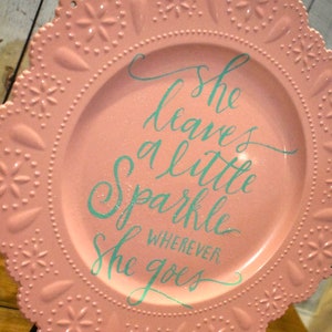 She Leaves a Little Sparkle Wherever She Gives