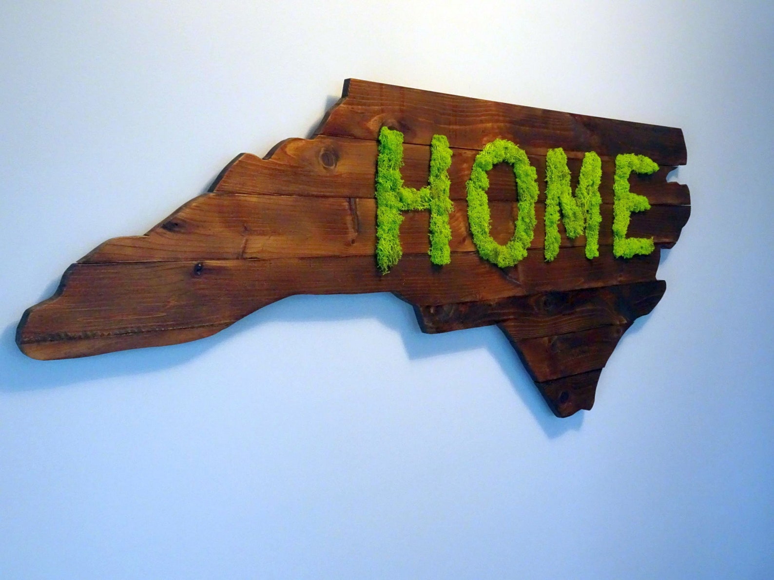 Moss Word Decor Preserved Moss Decor Custom Sign Moss Etsy