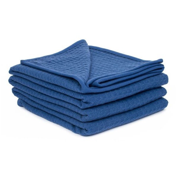 Cotton Bed Blanket 100 Ring Spun Woven Waffle Small Etsy