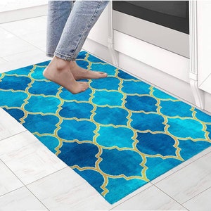 Printed Kitchen Mat 18" x 30" With Foam Backing