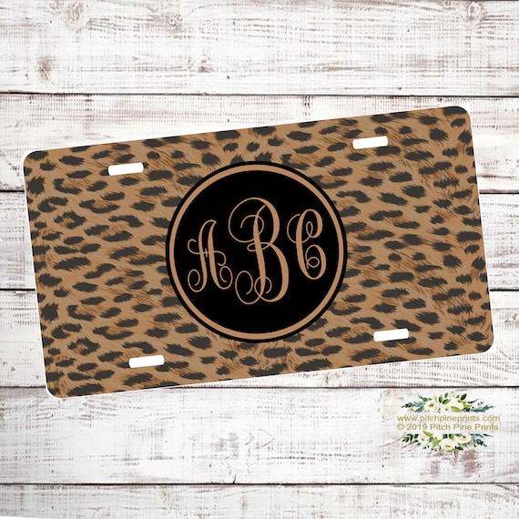 Leopard Front Tag