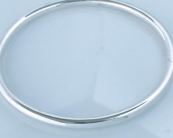 アクセサリー Vintage Mexican Silver Dome Bangle 925 Vintage Mexican Silver Dome Bangle 925