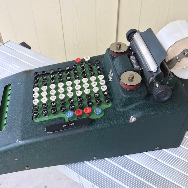 Classic Adding Machine Antique Adding Machine - Etsy