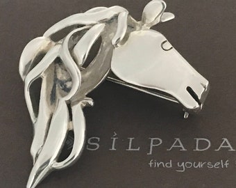 Sterling Silver Horse Head Keyring | A Touch of Silver