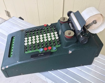 Vintage Victor Adding Machine Model W Patented 1919-1920 Good Condition Antique Calculator Cash Register Adding Machine 1920's 1930's Era