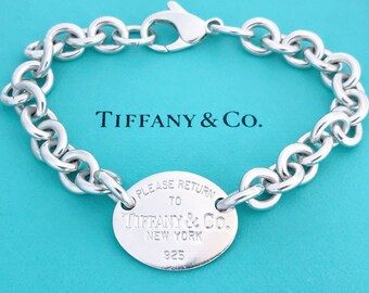 Tiffany 925 Bracelet Etsy