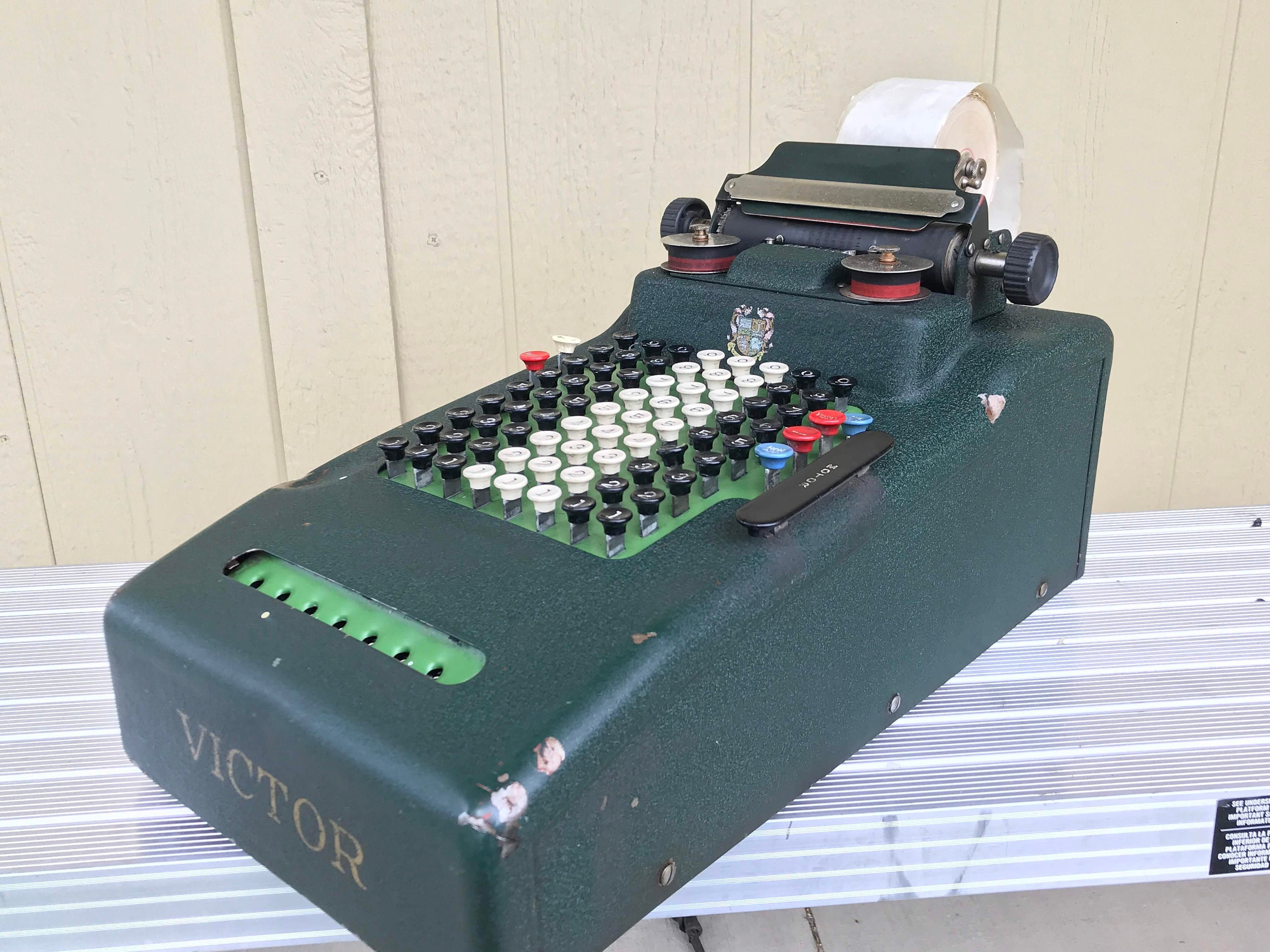 アンティーク　レジ　Vintage VICTOR Adding Machine $_12.JPG?set_id=880000500F