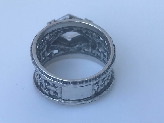 SIlpada Sterling Silver CZ Filigree Ring, Silpada… - image 9