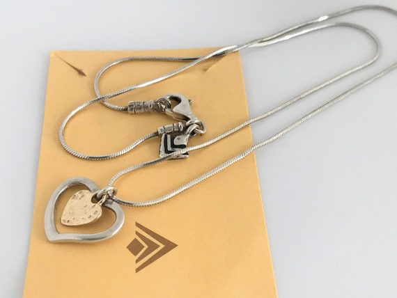Silpada 2024 heart necklace