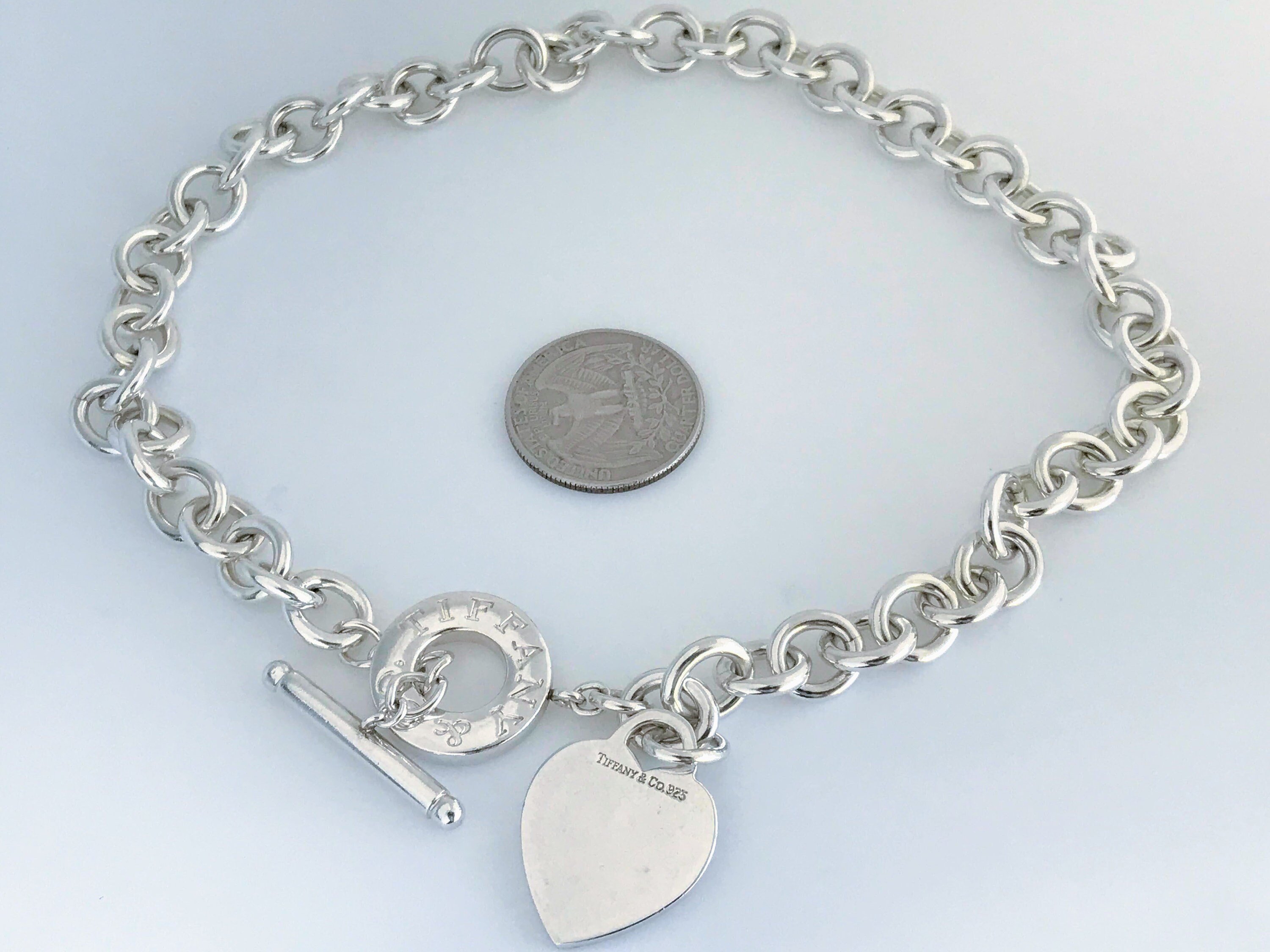Tiffany on sale toggle necklace
