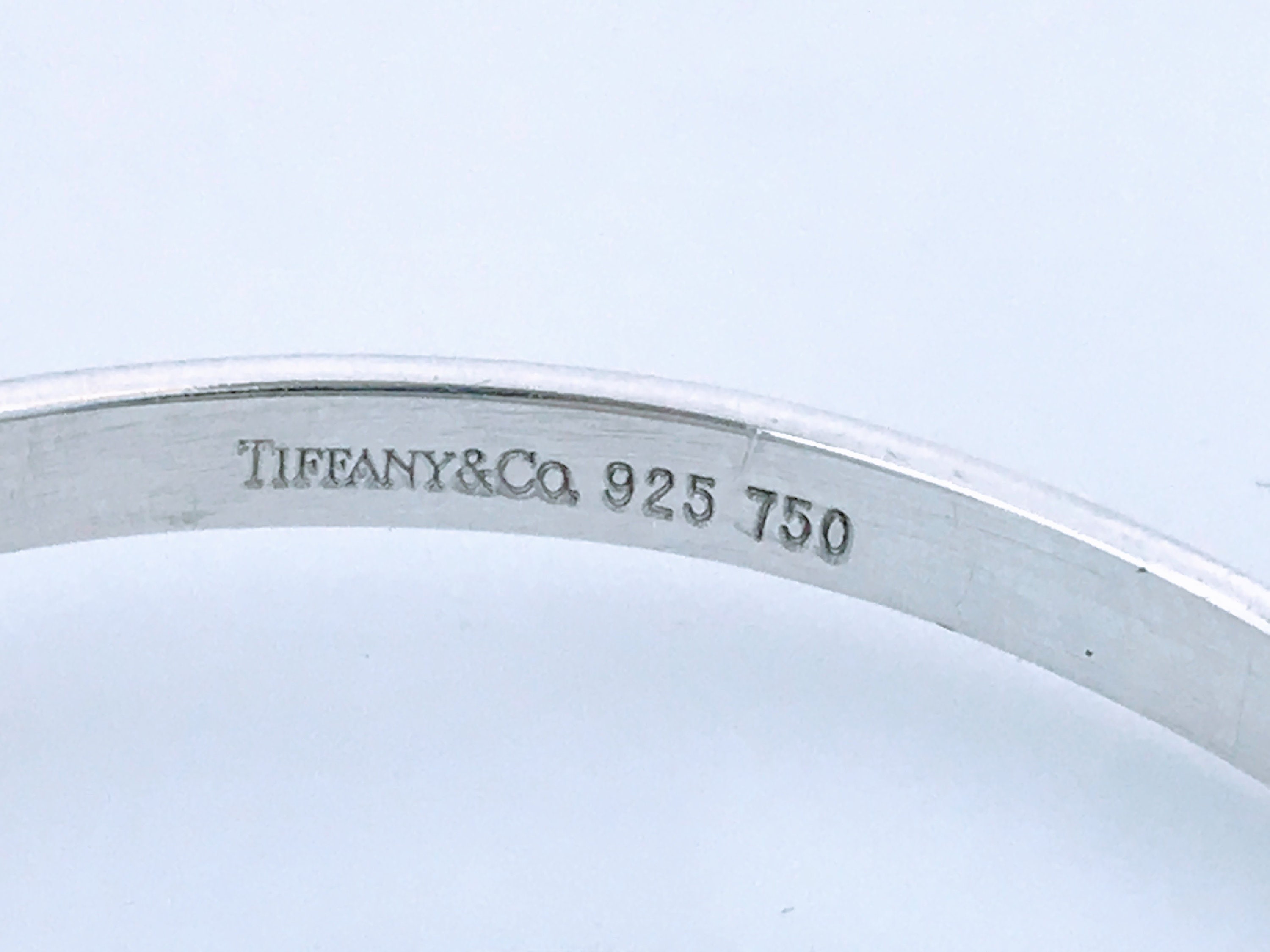 TIFFANY 18K Silver Hook and Eye Love Knot Bracelet -  Canada