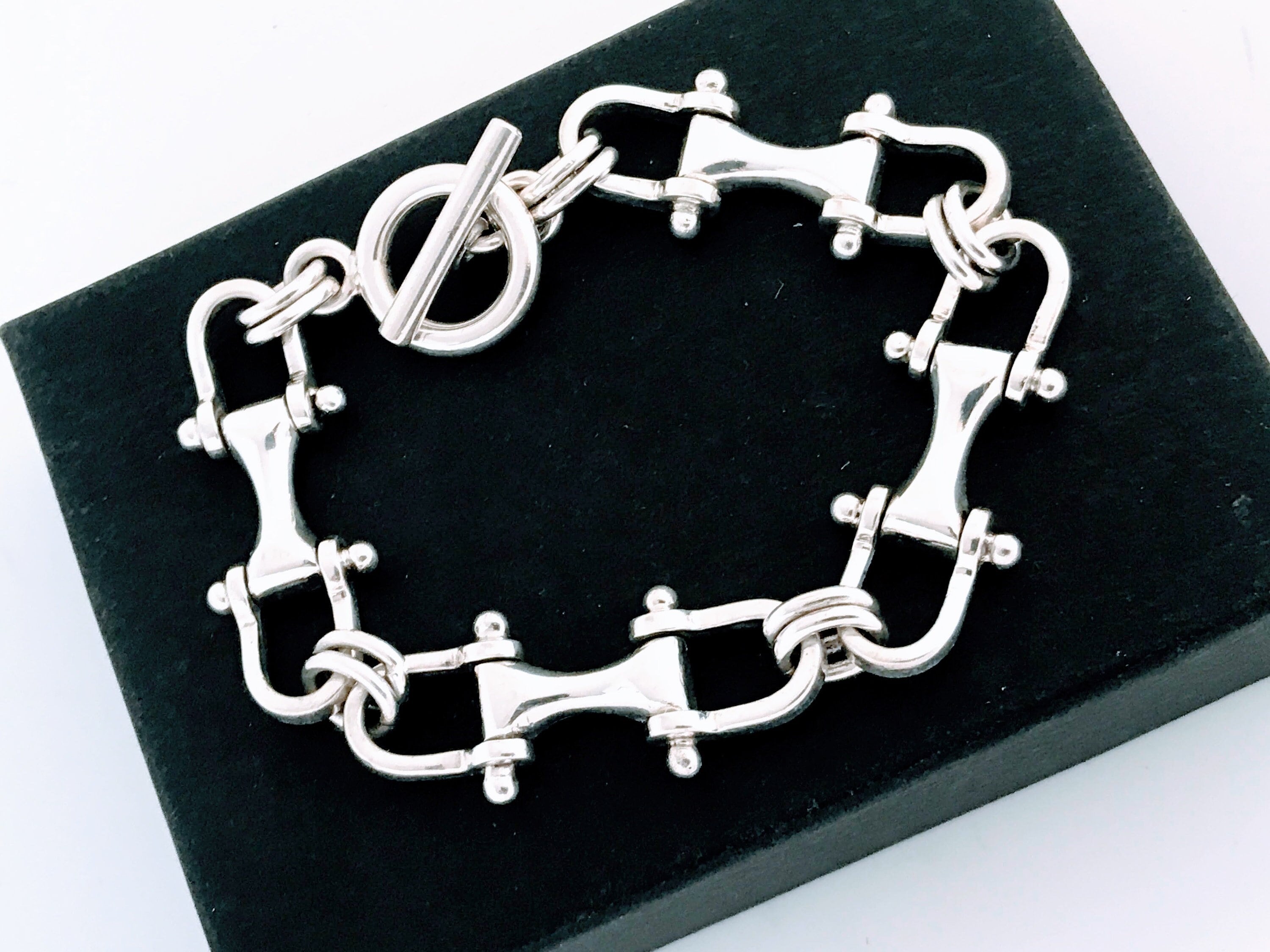 Vintage Italian Silver Bracelet Ropeknot