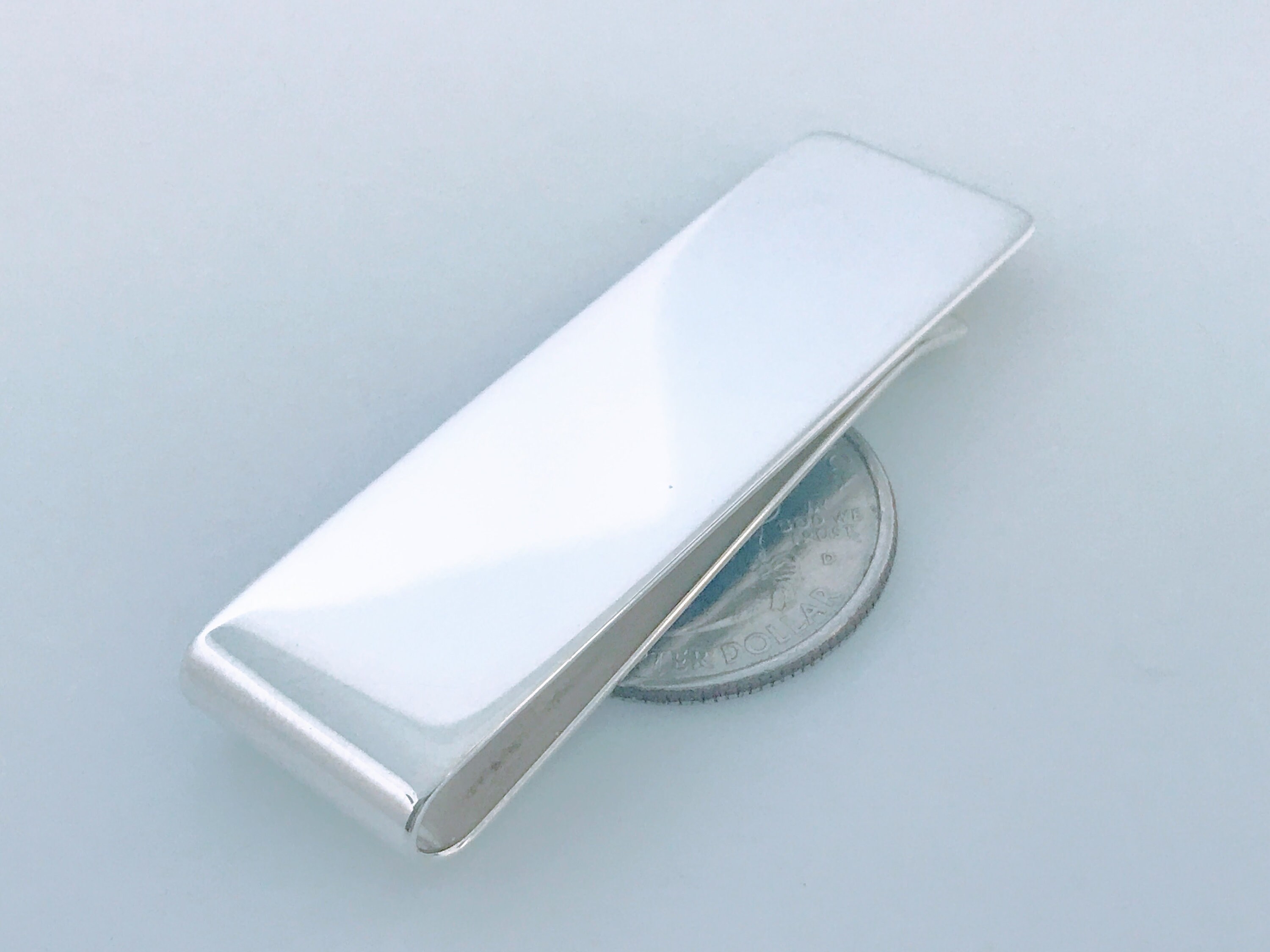 Authentic Tiffany & Co. Sterling Silver Money Clip Holder