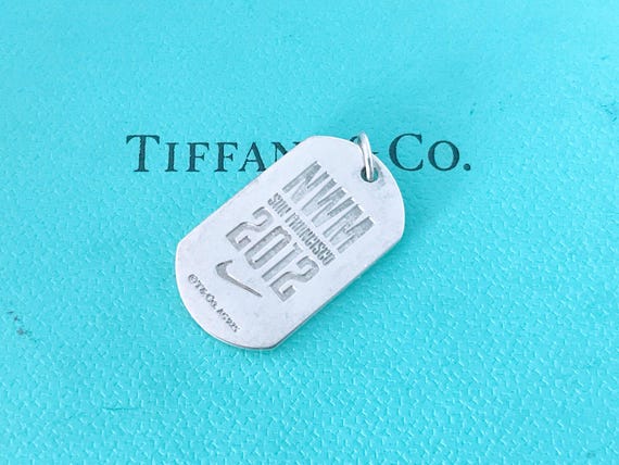 Tiffany Nike Women's Marathon Sterling Silver Pendant