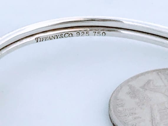 Tiffany & Co. Sterling Silver 18K Yellow Gold Double Hook Tiffany & Co. Sterling Silver 18K Yellow Gold Double Hook