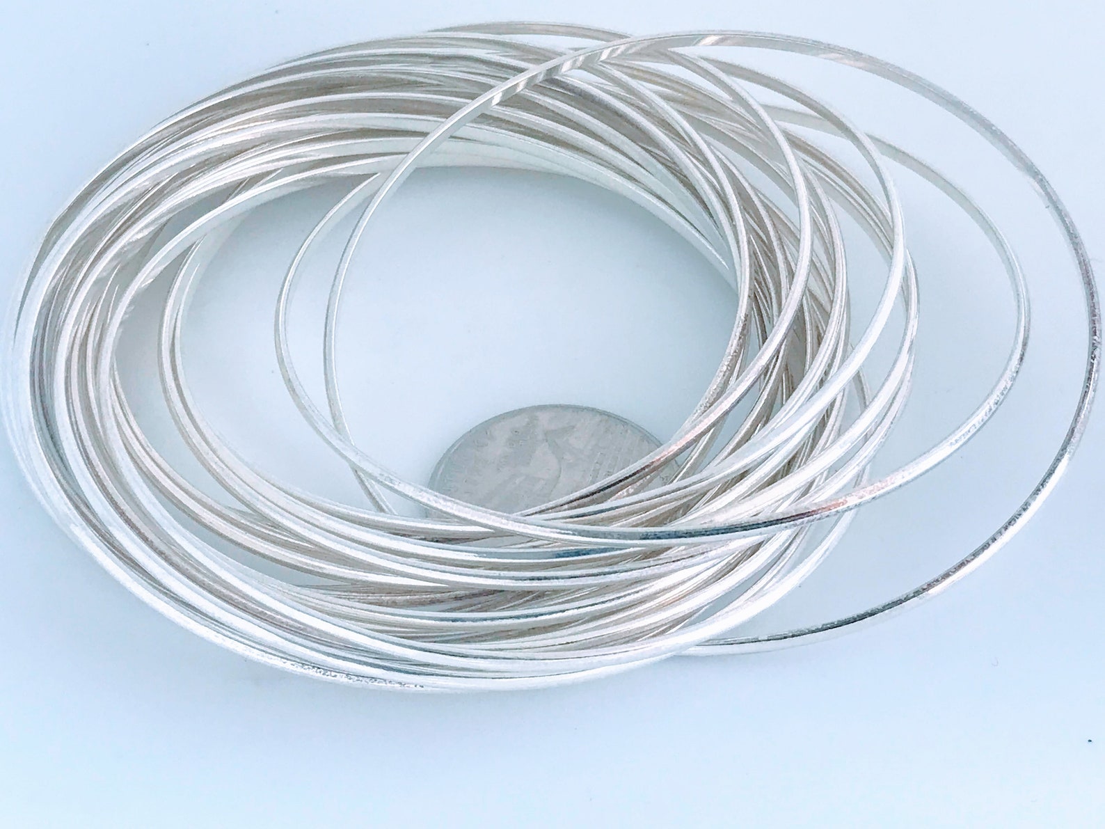 Silpada 21 Bangles Bracelet Sterling Silver Bracelet