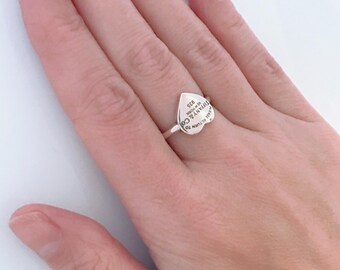 Authentic Tiffany & Co. Return to Tiffany Heart Ring Band, Vintage