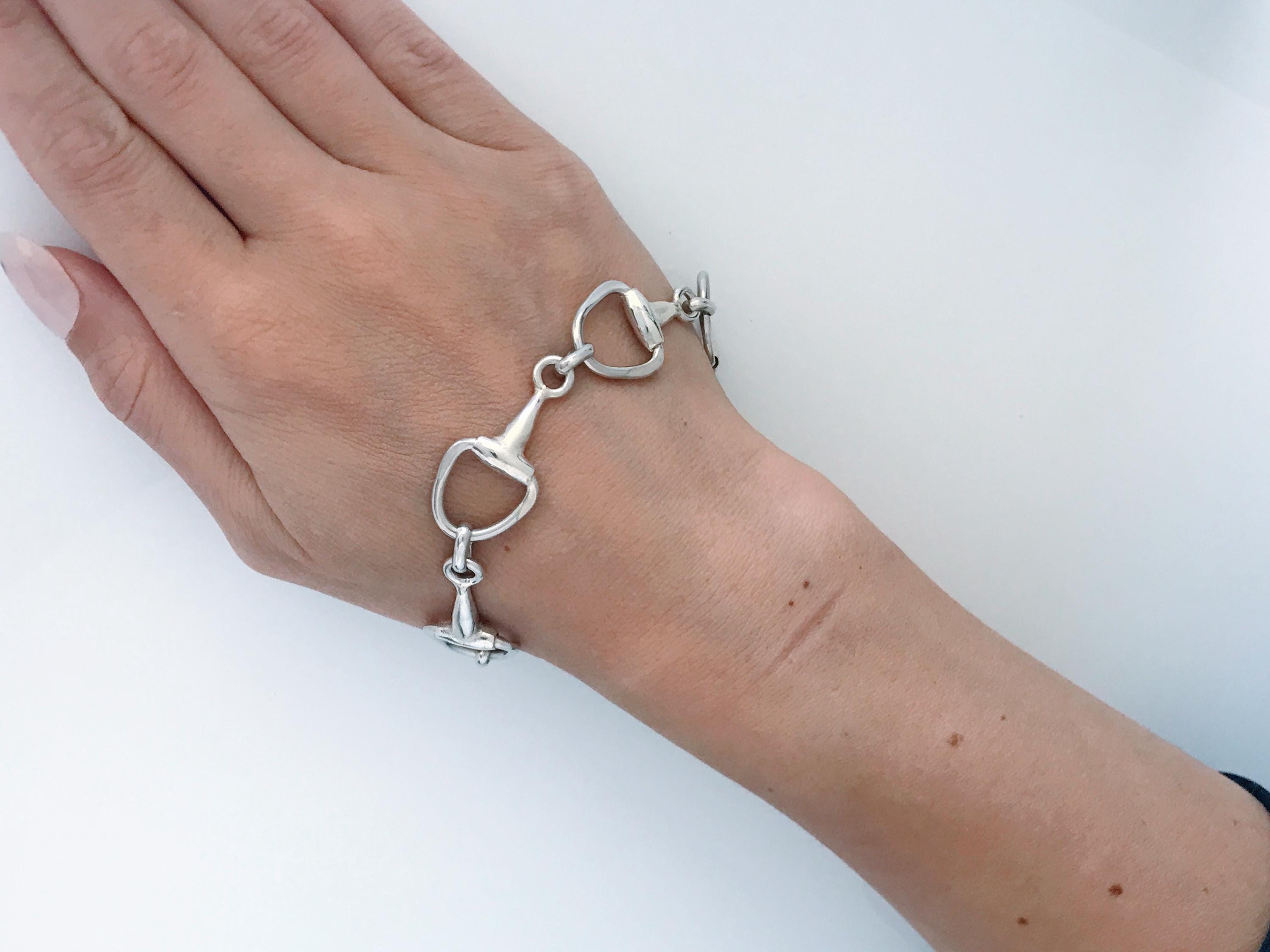 VTG Mexico Modernist Link Bracelet 925 Sterling Silver, Retro Horse Snaffle Bit Horseshoe Stirrup Link Bracelet, Bold Equestrian Chain Link - Etsy VTG Mexico Modernist Link Bracelet 925 Sterling Silver, Retro Horse Snaffle Bit Horseshoe Stirrup Link Bracelet, Bold Equestrian Chain Link - Etsy
