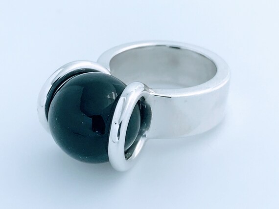 Sterling silver interchangeable bead ring sale