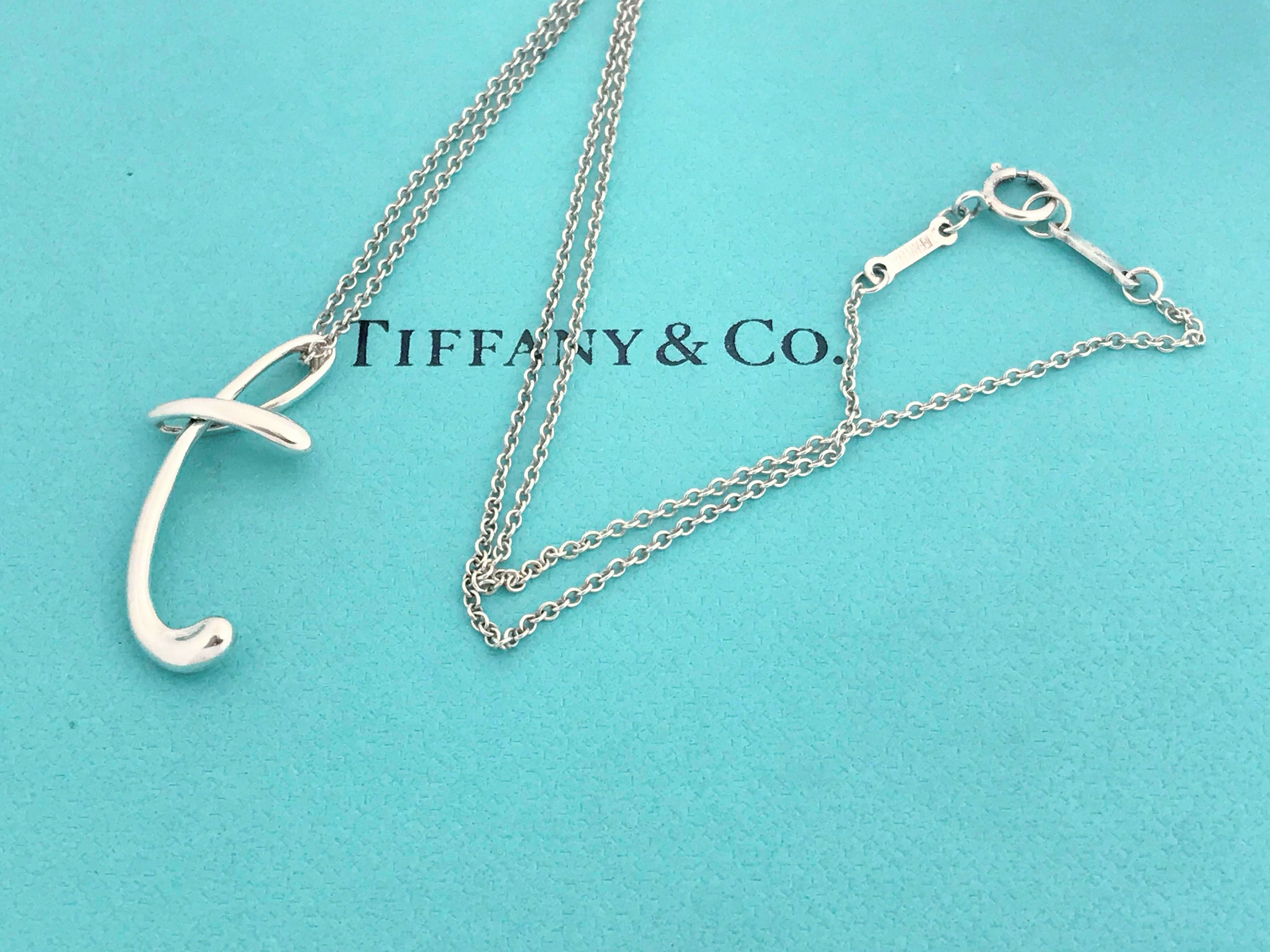 Tiffany & Co. Tiffany T Smile 18k White Gold Pendant Necklace Tiffany & Co.  | TLC