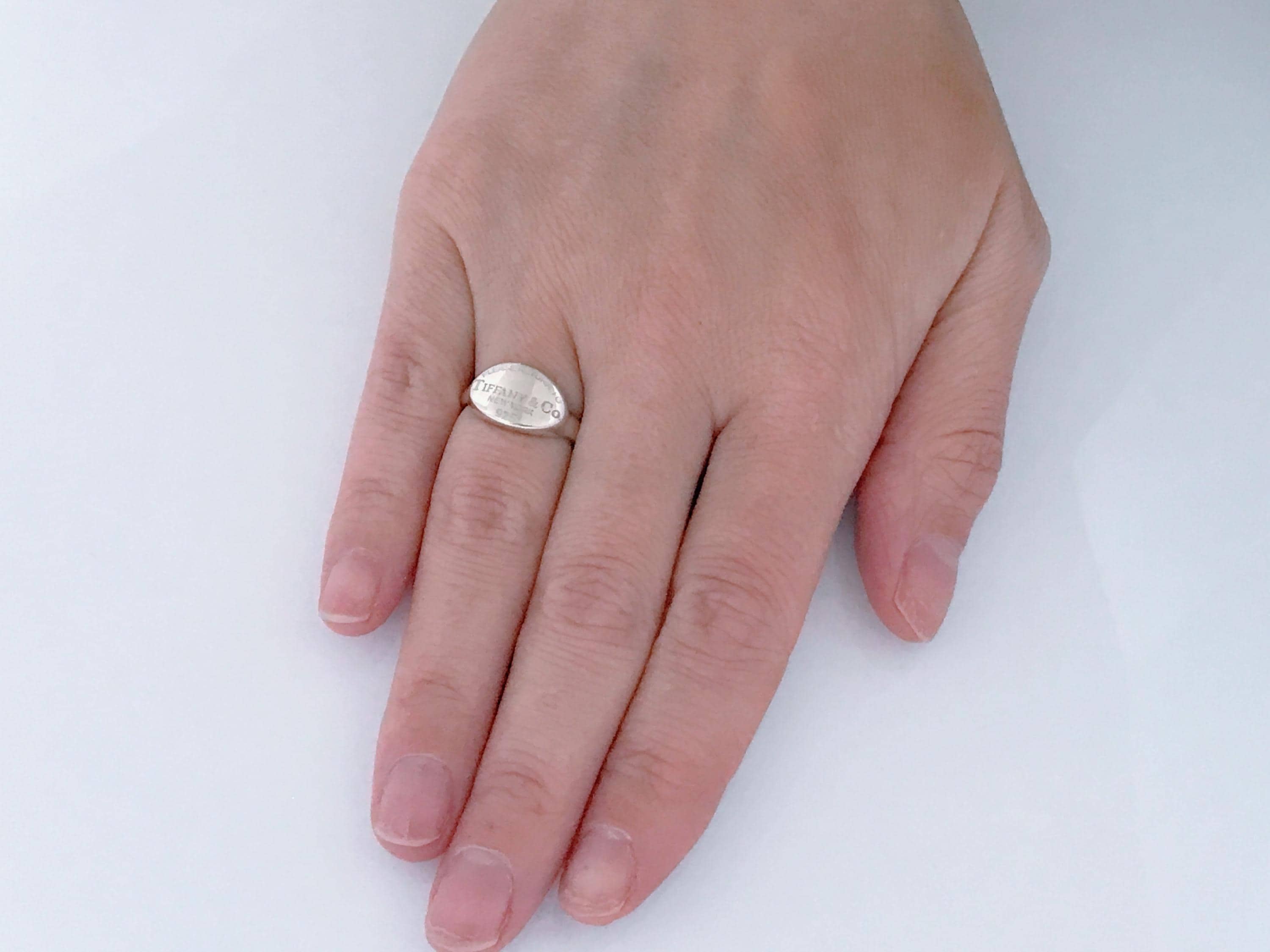 【TIFFANY＆Co.】VINTAGE SIGNET RING 15号 ULTRA RARE Vintage Tiffany & Co 18k Gold Flip Signet Ring OOAK