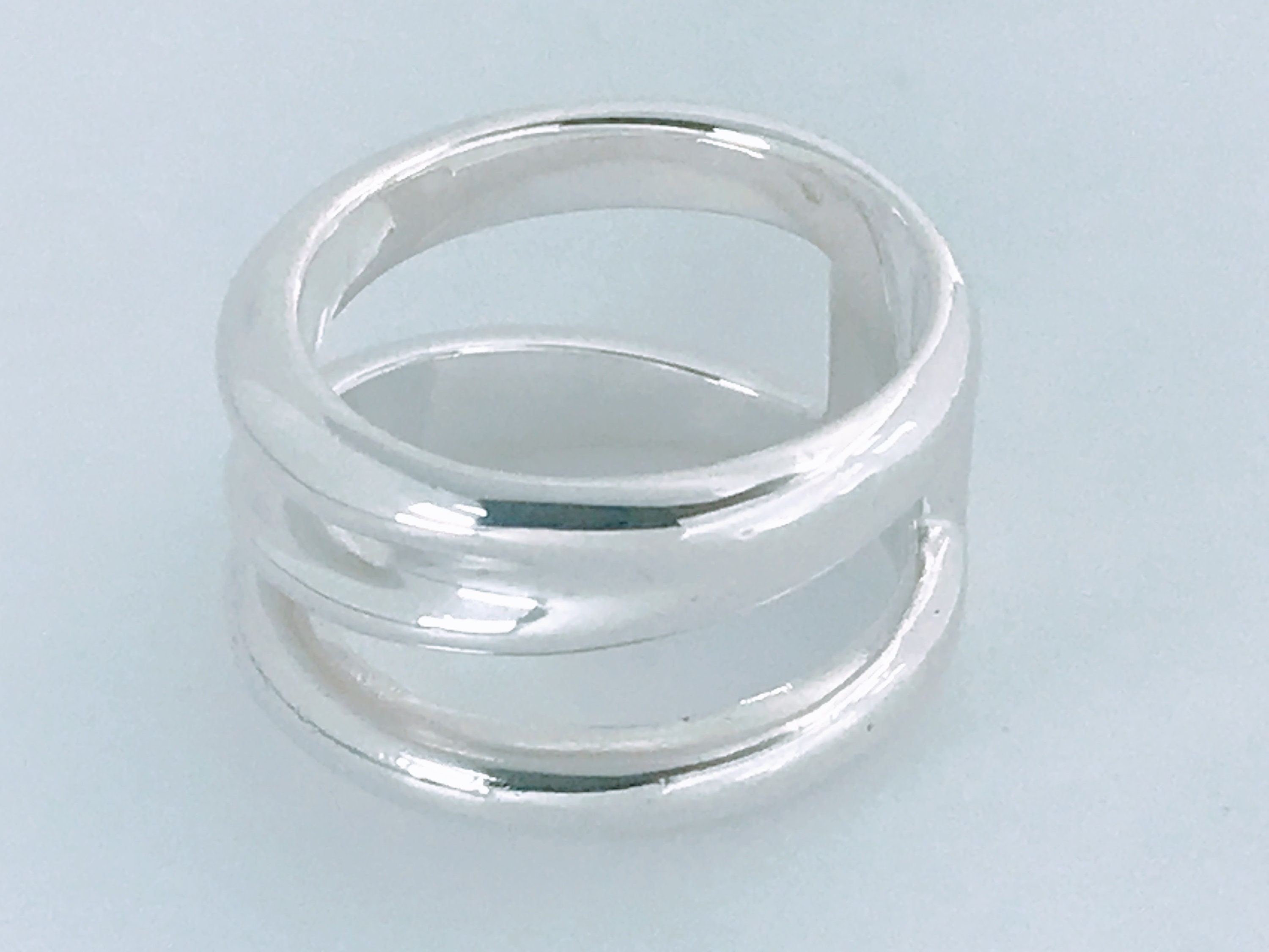 Tiffany & Co. Zig Zag Band Ring 925 Sterling Silver Tiffany & Co. Zig Zag Band Ring 925 Sterling Silver