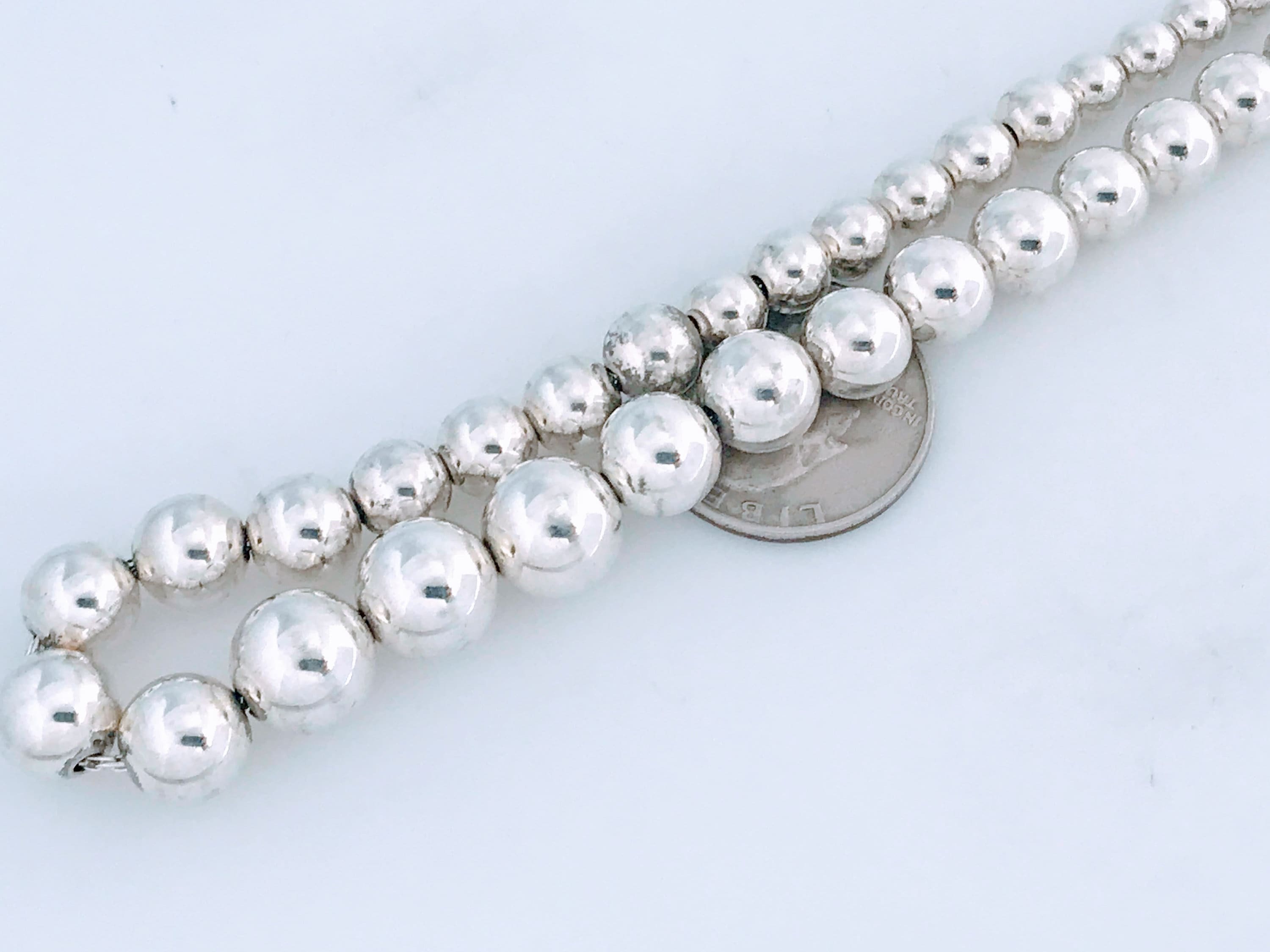 Handmade Boulete Ball Fancy Silver Necklace Extender – SWCreations