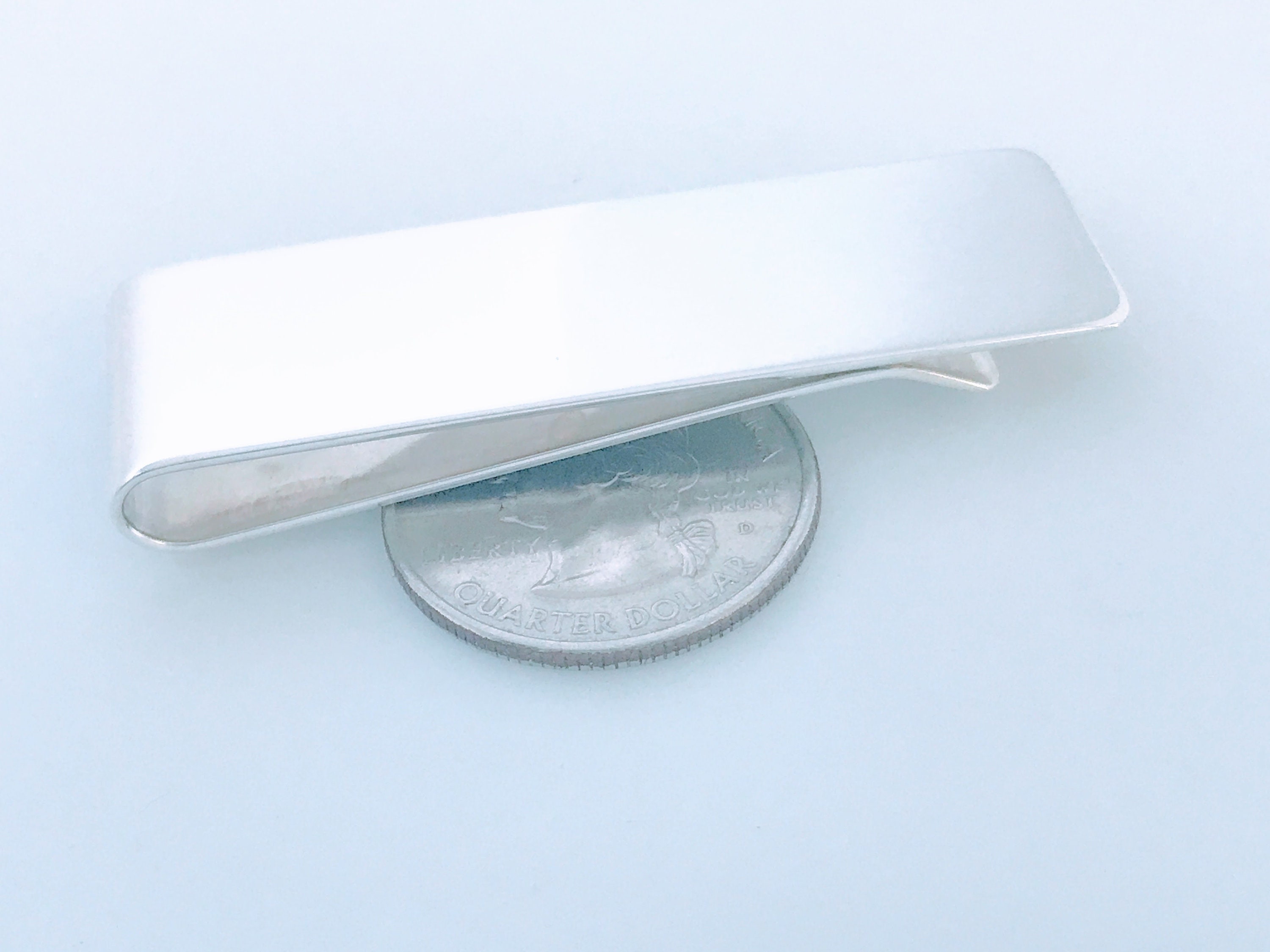 Authentic Tiffany & Co. Sterling Silver Money Clip Holder