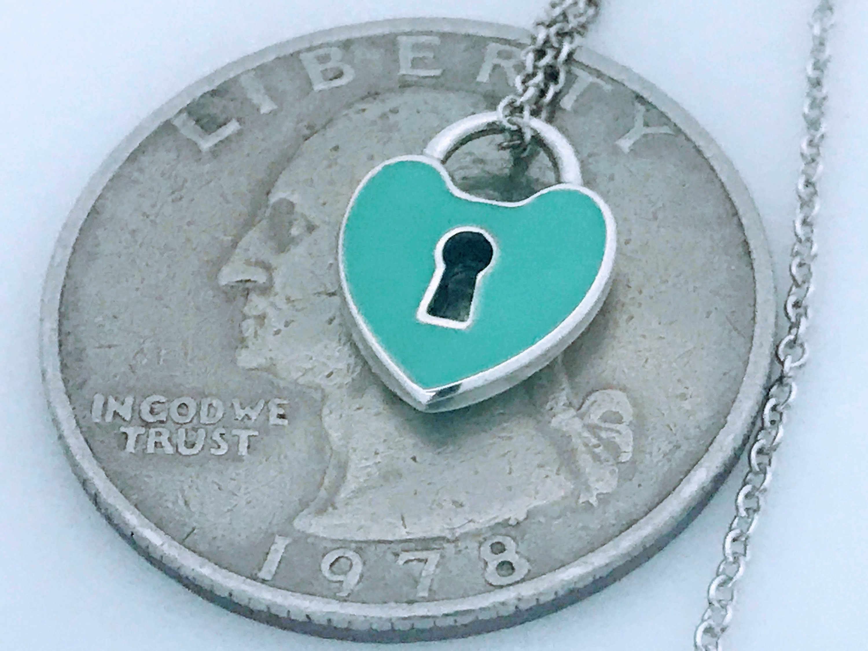 Vintage Tiffany & Co. Locks Of Heart Lock Pendant