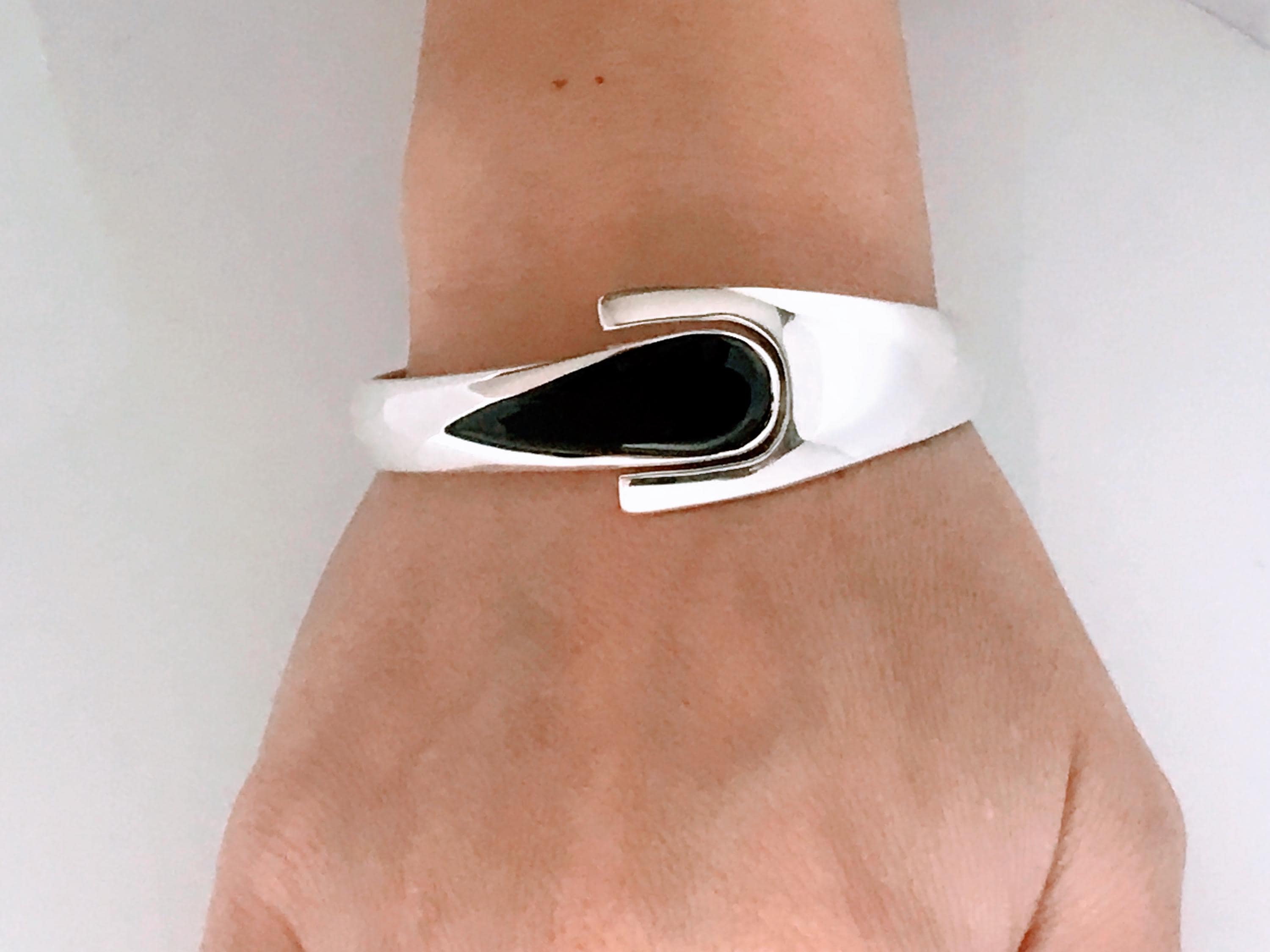 Mexico Sterling Silver Belt Buckle Bracelet - Etsy