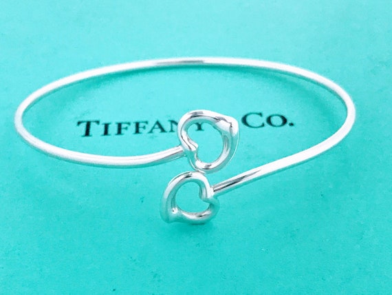 Sparkling Wishbone Heart Bangle * RETIRED * | PANDORA | BeCharming.com