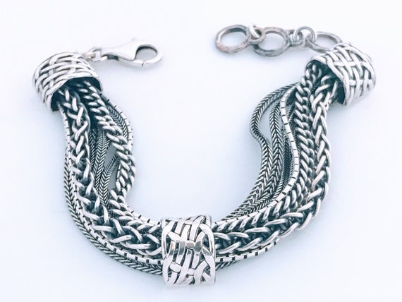 Multi Chain Sterling Silver 