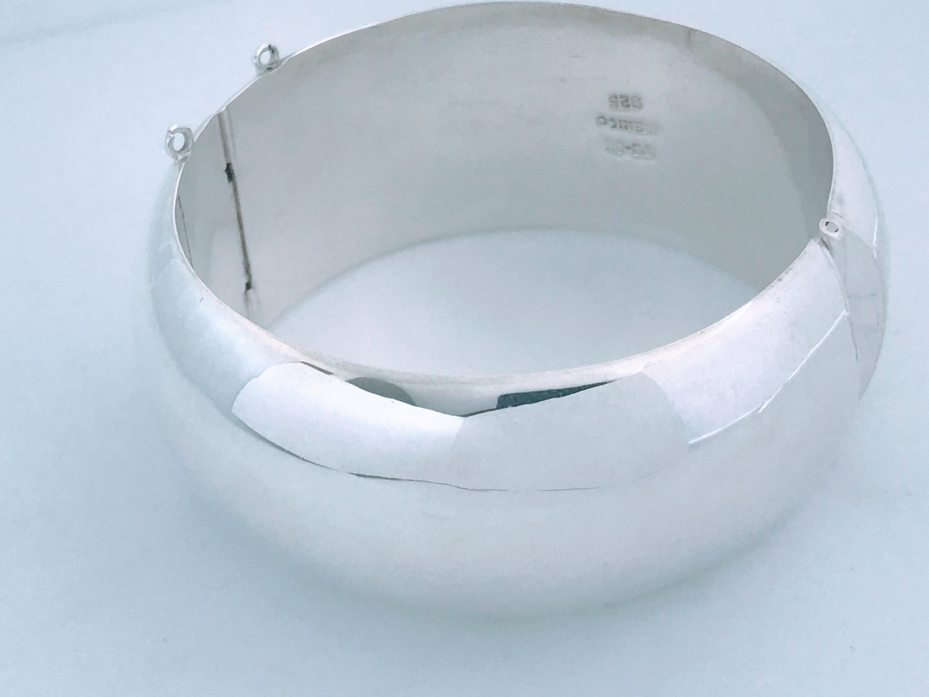 アクセサリー Vintage Mexican Silver Dome Bangle 925 il_1080xN.6111963102_a0c3.jpg