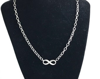 Authentic Tiffany & Co. Sterling Silver Infinity Figure 8