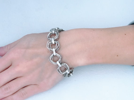 ブレスレット Coil Toggle Chain Bracelet #8902 DY Mercer® Toggle Chain Bracelet Sterling Silver with