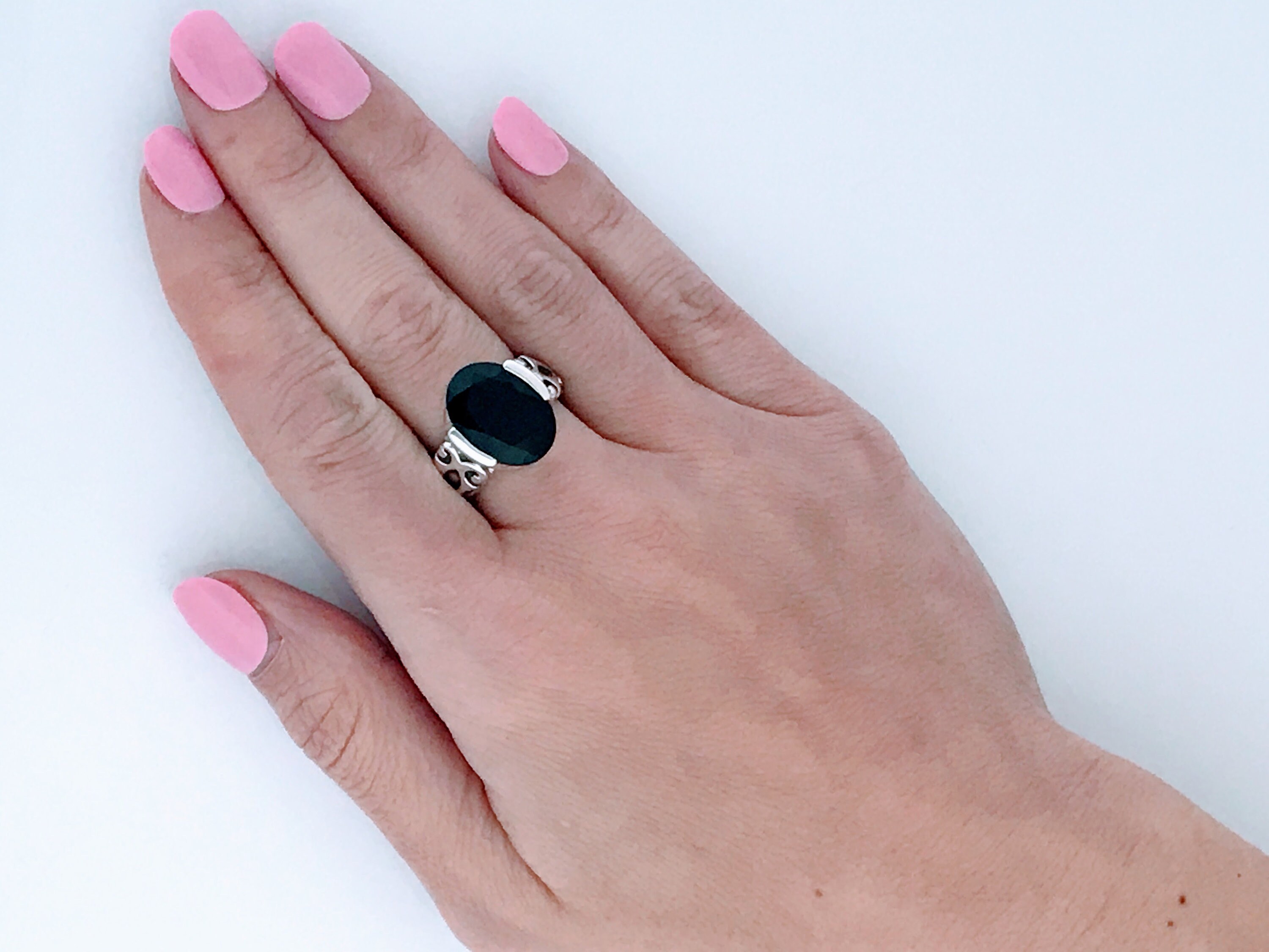 Silpada black onyx ring discount