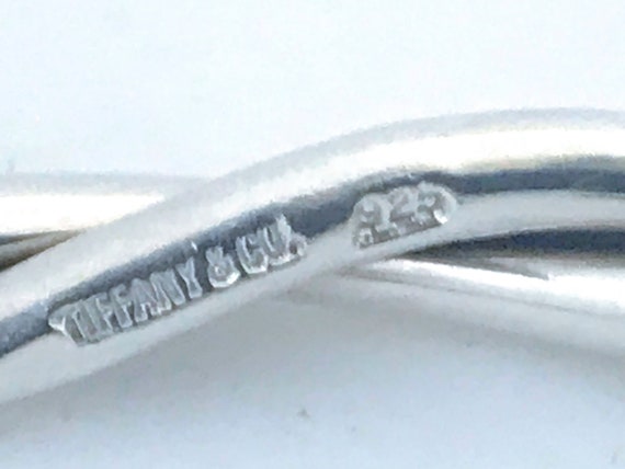 Vintage Authentic Tiffany Co. Sterling Silver Twist Bangle Vintage Authentic Tiffany Co. Sterling Silver Twist Bangle