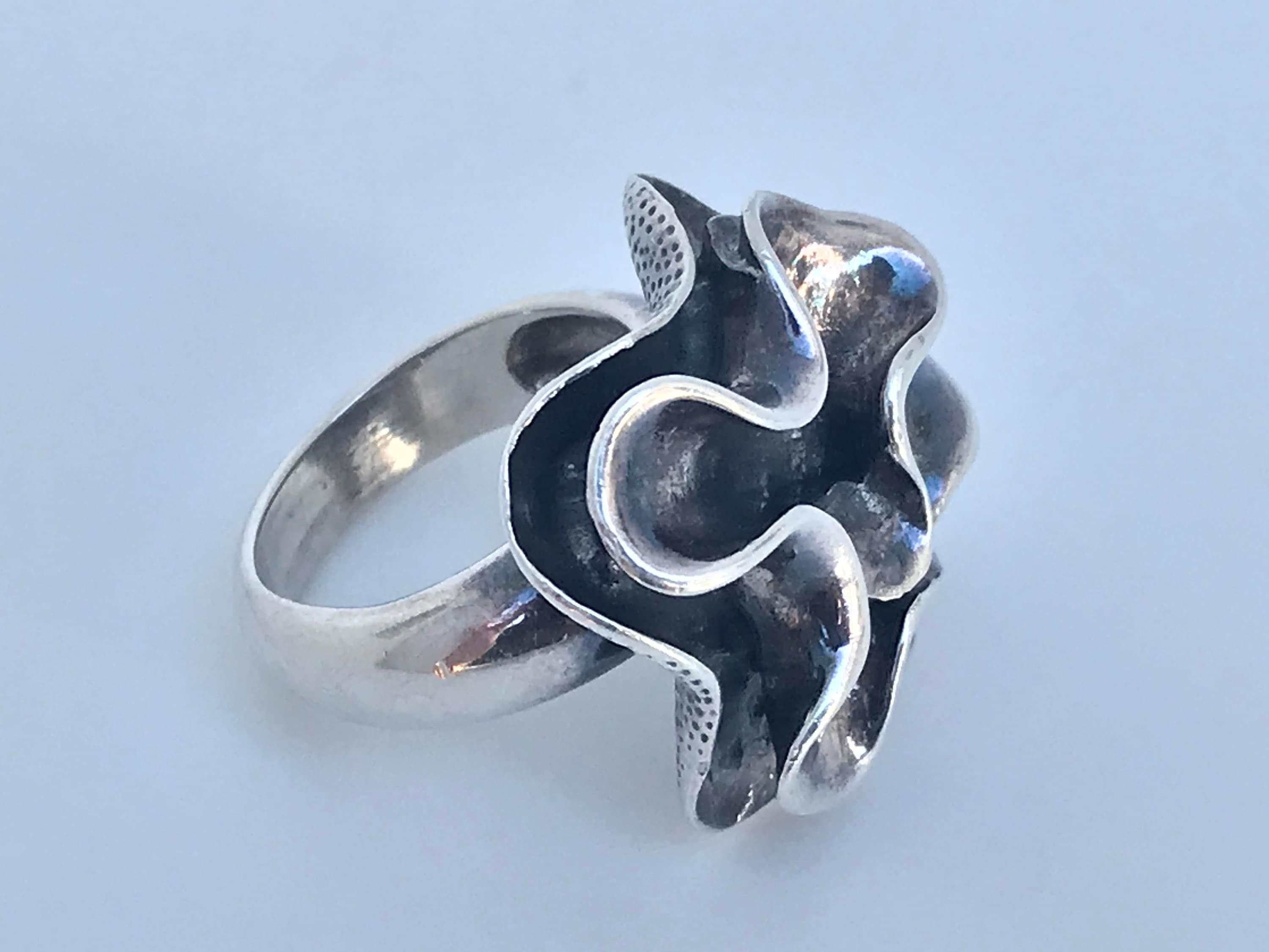 Silpada Flower Ring Size 6 R1809 Sterling Silver NEW