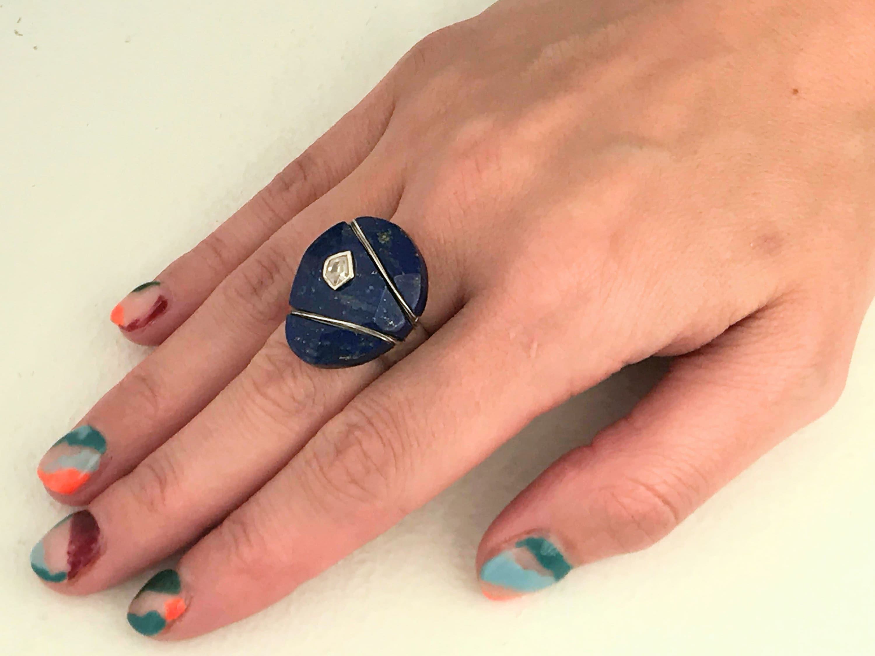 Vintage Silpada Sterling Silver Blue Lapis Midnight Star Ring, Chunky Silpada  925 Silver Blue Stone CZ Statement Ring, Big Bold Artisan Ring - Etsy