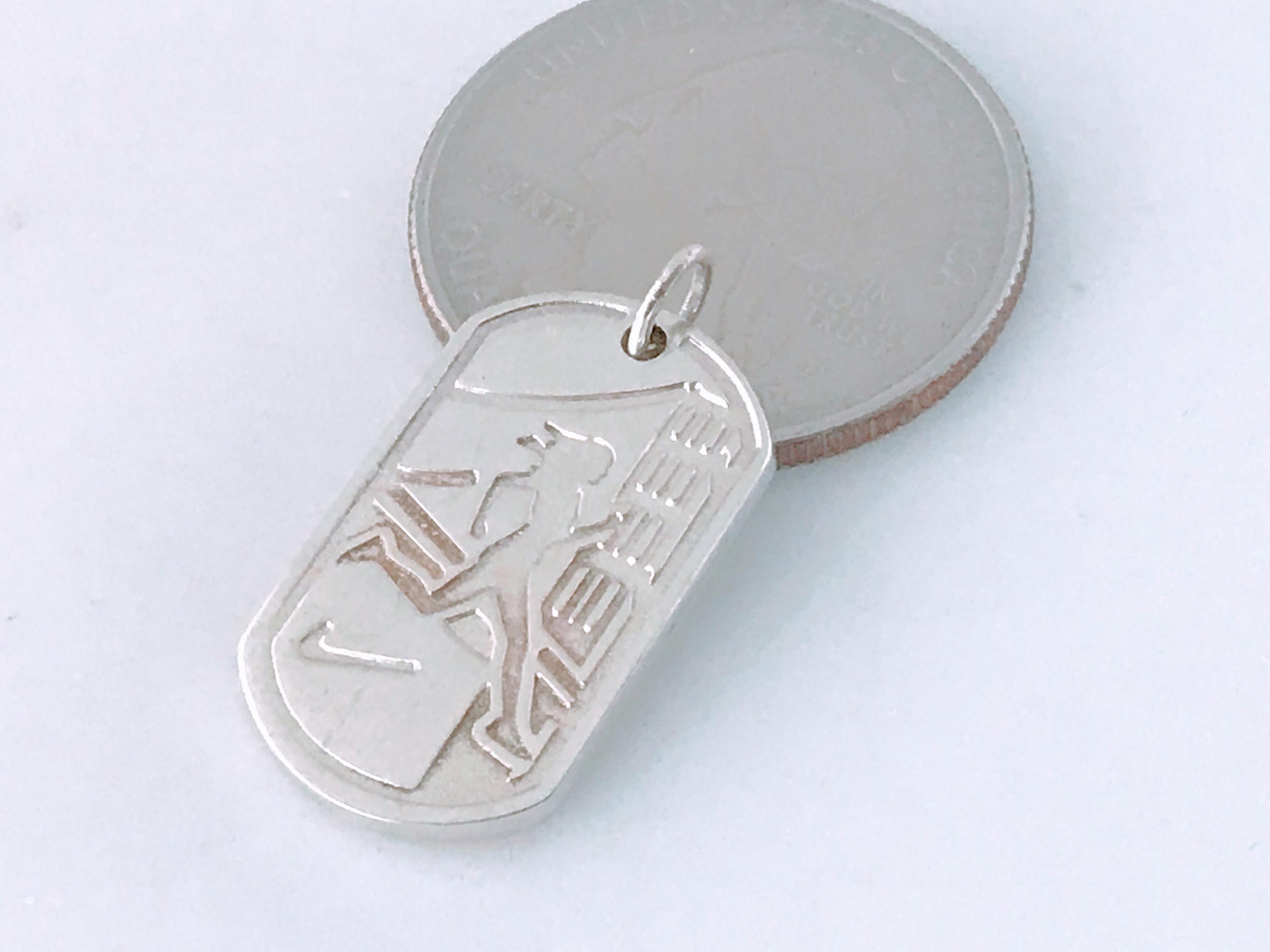 Tiffany Nike Women's Marathon Sterling Silver Pendant