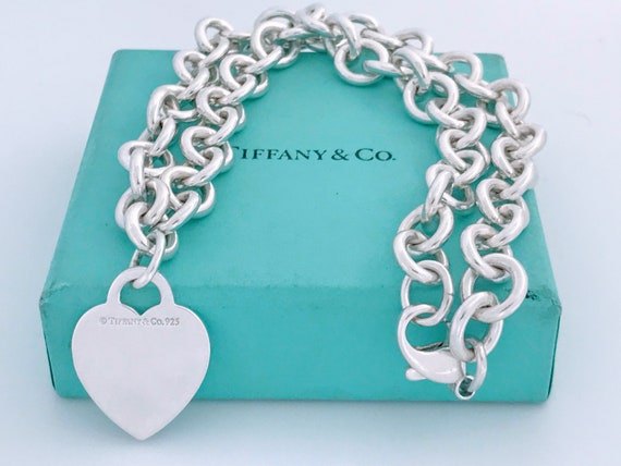 Ancient Roman Glass Bracelet with Heart Design Sterling Silver and Dark Blue Cord Ancient Roman Glass Bracelet with Heart Design Sterling Silver and Dark Blue Cord