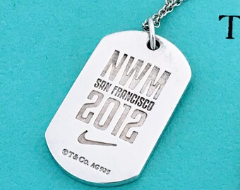 Tiffany Nike Collaboration Whistle Necklace Silver 925 Bf562409